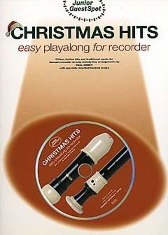 Junior Guest Spot Christmas Recorder BK/OLA
