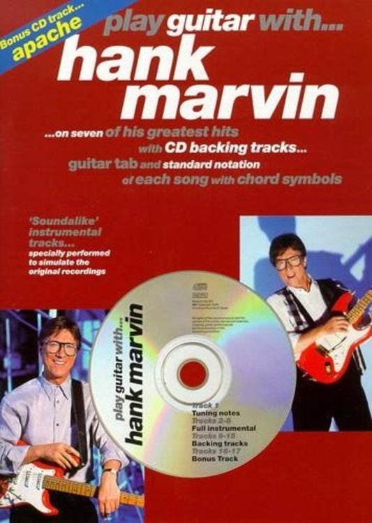 Play Guitar with Hank Marvin — Book/Online Audio, Notation & TAB (Wise Publications) [Play Guitar With]