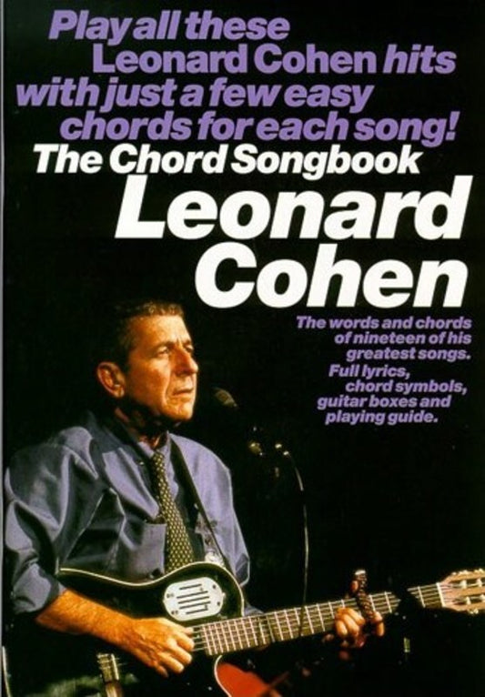 Leonard Cohen - Chord Songbook (Softcover Book)