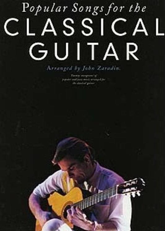 Popular Songs For Classical Guitar Arr Zaradin (Softcover Book)