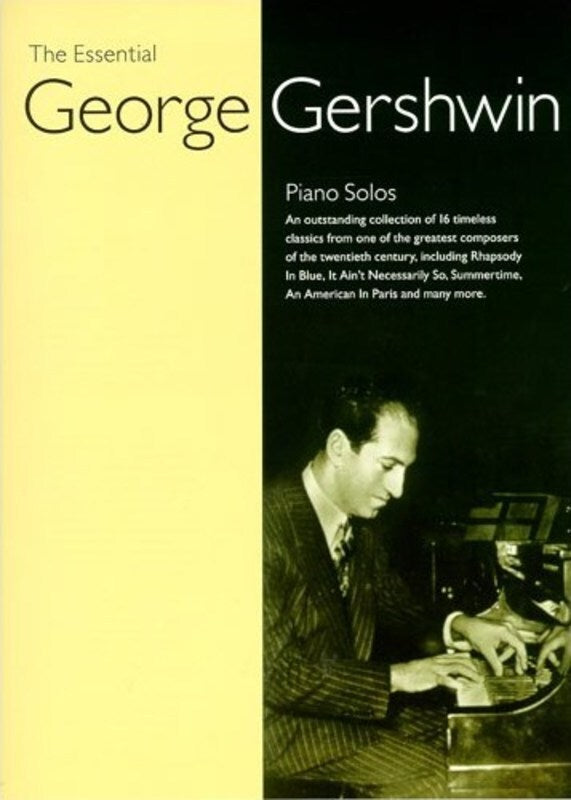 The Essential George Gershwin Piano Solos (Softcover Book)