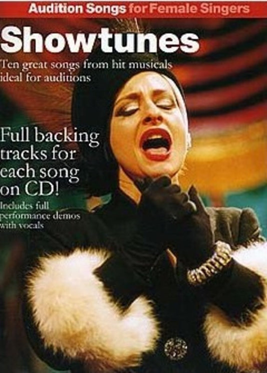 Audition Songs Female Showtunes Book/CD