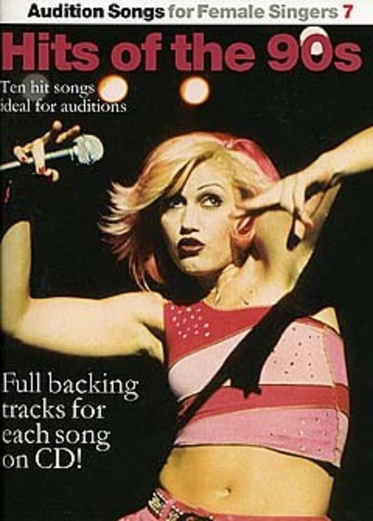 Audition Songs Female 7 90s Book/CD