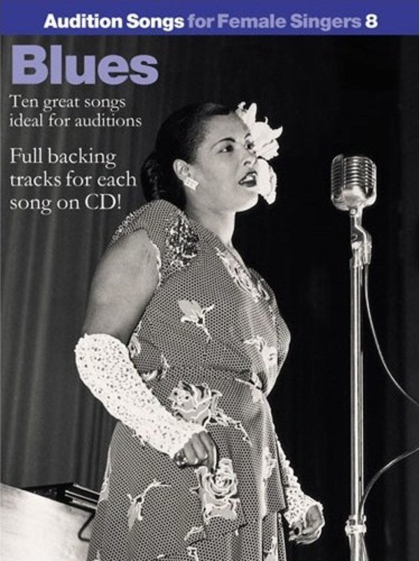 Audition Songs Female 8 Blues Book/CD PVG (Softcover Book/CD)
