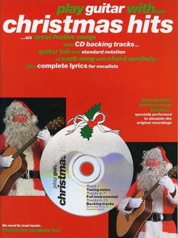 Play Guitar With Christmas Hits Tab Book and CD