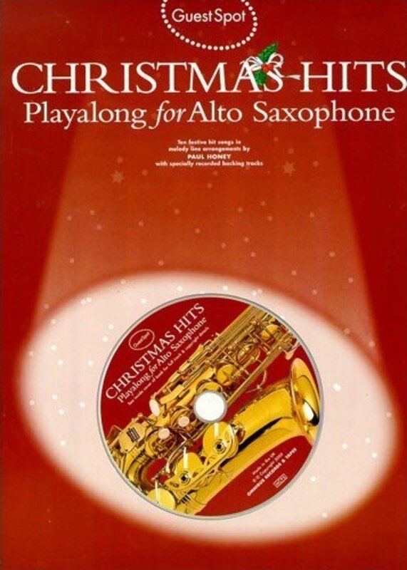 Guest Spot Christmas Hits for Alto Saxophone BK/CD