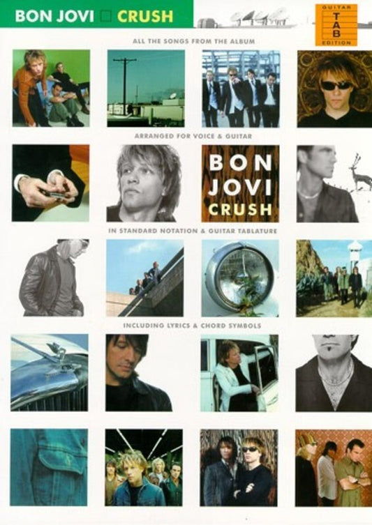 Bon Jovi - Crush Guitar TAB (Softcover Book)