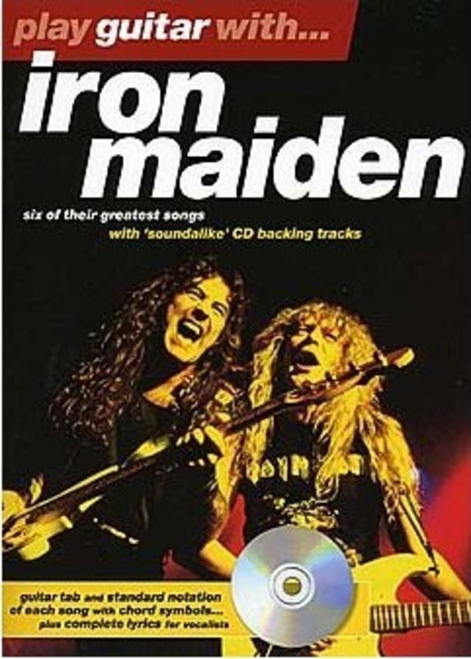 Play Guitar With Iron Maiden Softcover Book/CD