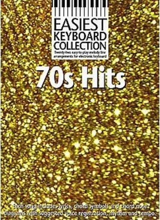 Easiest Keyboard Coll 70S Hits (Softcover Book)