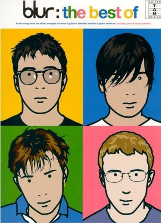 Blur - The Best Of Guitar TAB (Softcover Book)