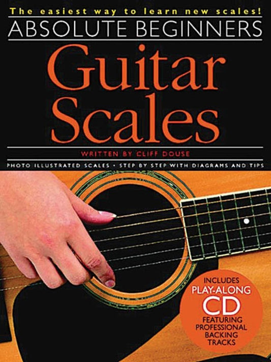Absolute Beginners Guitar Scales Softcover Book/CD