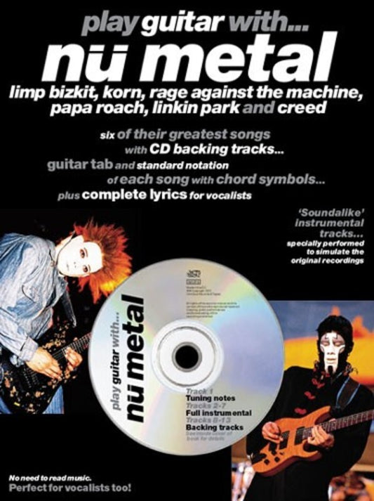 Play Guitar With Nu Metal Softcover Book/CD