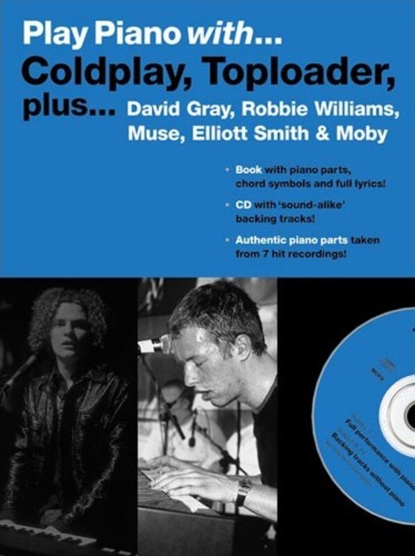 Play Piano With Coldplay Toploader Book/CD Book