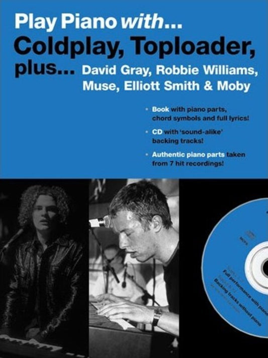 Play Piano With Coldplay Toploader Book/CD Book