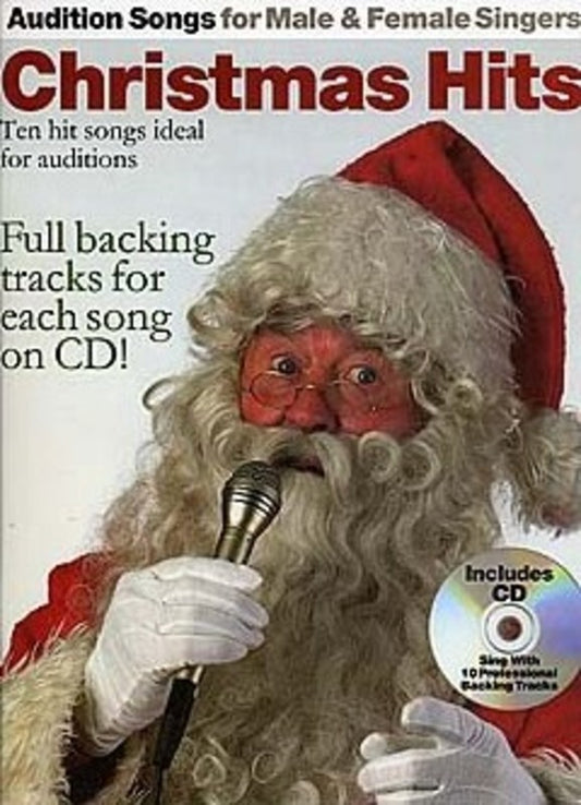 Audition Songs Christmas M/F Softcover Book/CD