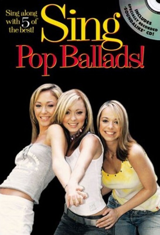 Sing With Pop Ballads Book/CD