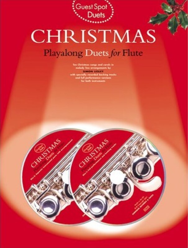 Guest Spot Christmas Duets Flute Softcover Book/CD