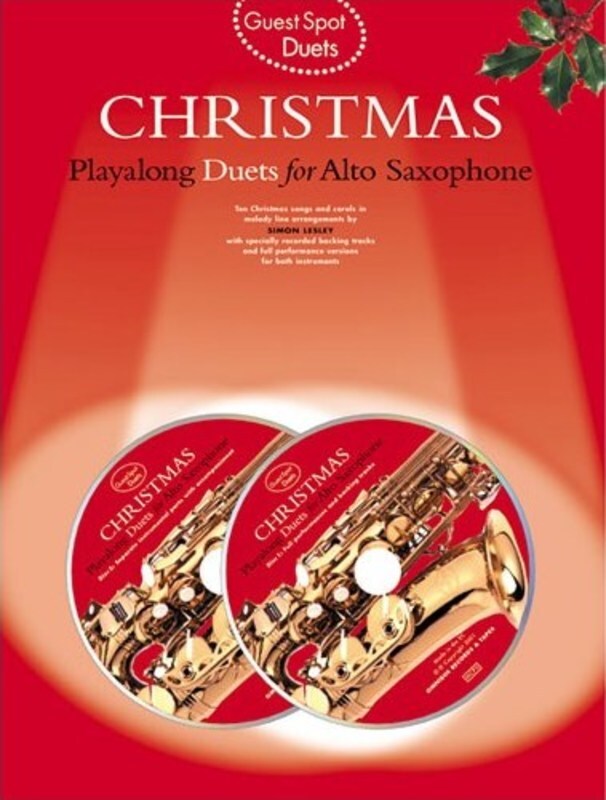 Guest Spot Christmas Duets Alto Sax Softcover Book/CD