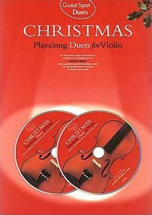 Guest Spot Christmas Duets for Violin with 2 CDs