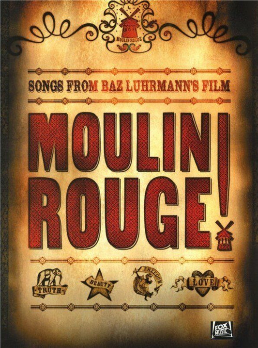 Moulin Rouge Folio PVG Songbook for Piano, Vocal, and Guitar