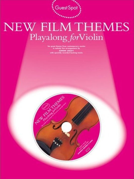 Guest Spot New Film Themes Violin Softcover Book/CD