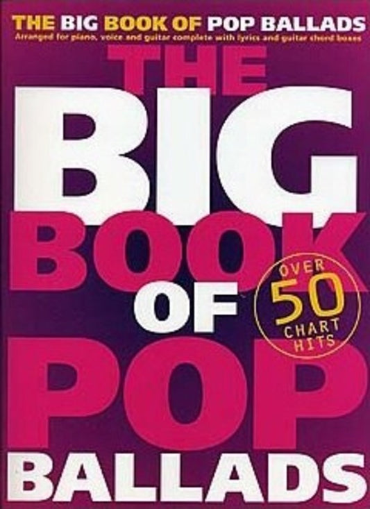 The Big Book Of Pop Ballads PVG (Softcover Book)