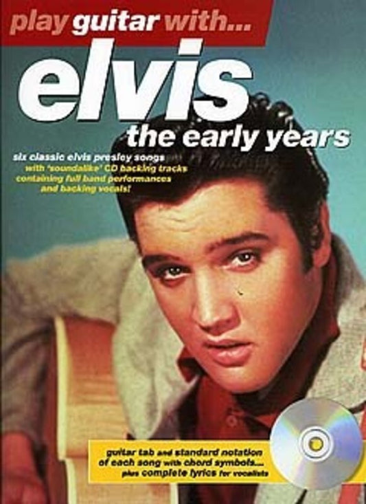 Play Guitar With Elvis Early Years Softcover Book/CD