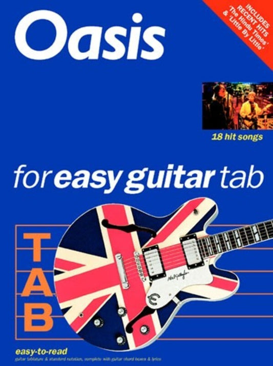 Oasis For Easy Guitar TAB (Softcover Book)