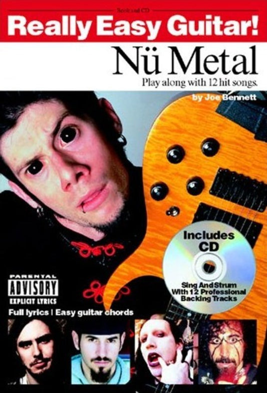 Really Easy Guitar Nu Metal Softcover Book/CD
