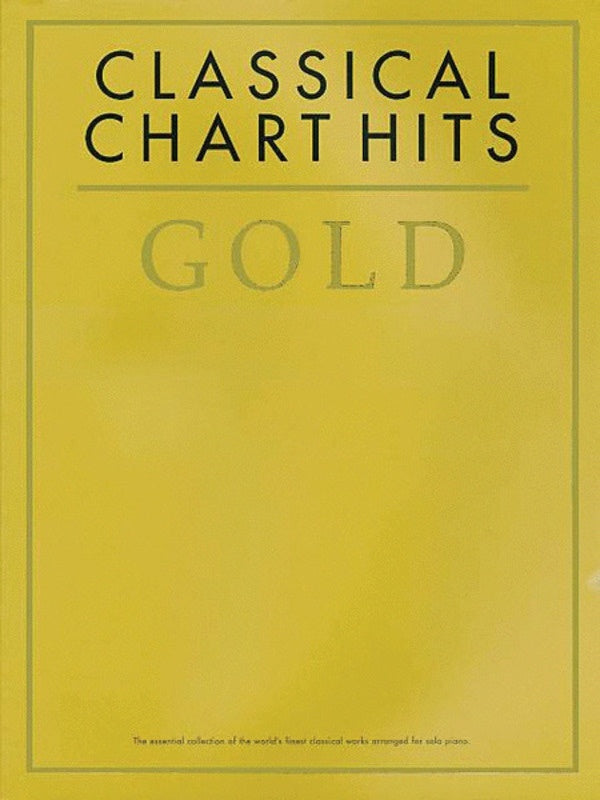 Classical Chart Hits Gold Solo Piano (Softcover Book)