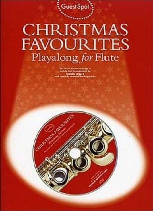 Guest Spot Christmas Favourites Flute Book/CD