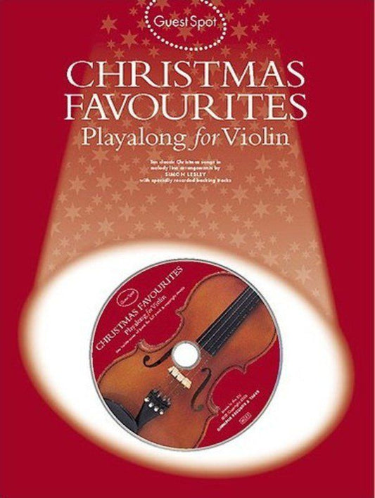 Guest Spot Christmas Favourites Violin BK/CD