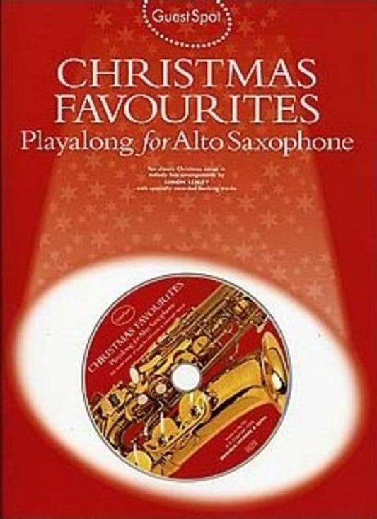 Guest Spot Christmas Favourites for Alto Saxophone BK/CD