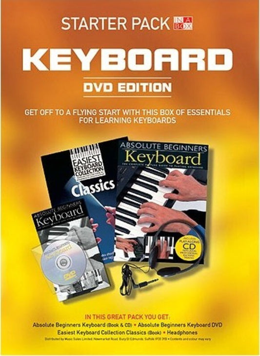 Starter Pack DVD Edition - Keyboard (Package) Book