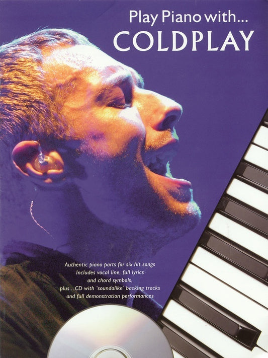 Play Piano With Coldplay Softcover Book/CD