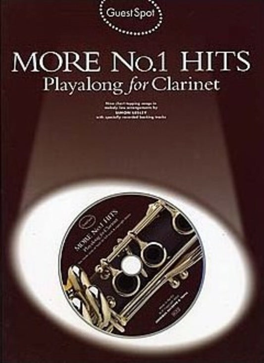 Guest Spot More No 1 Hits Clarinet Softcover Book/CD