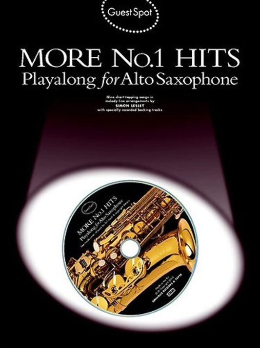 Guest Spot More No 1 Hits Alto Sax Softcover Book/CD