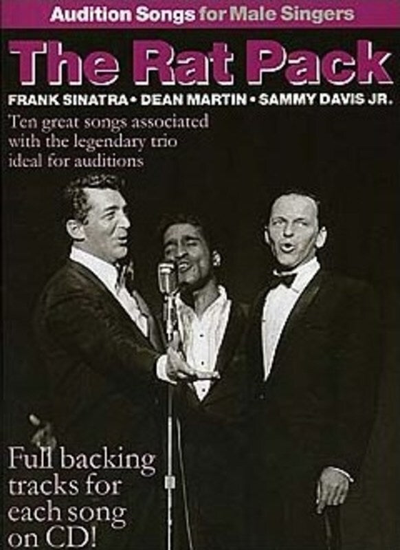 Audition Songs Male Rat Pack Softcover Book/CD
