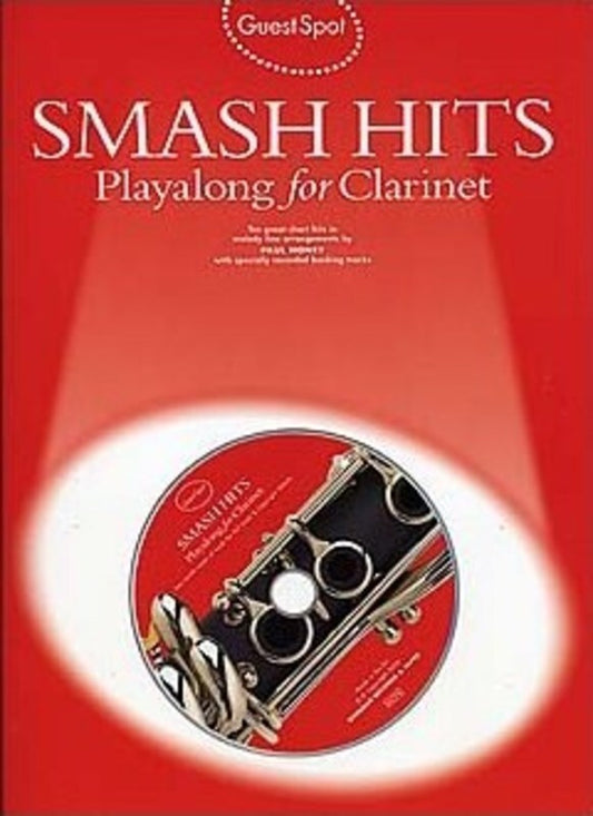 Guest Spot Smash Hits 2004 Clarinet Softcover Book/CD