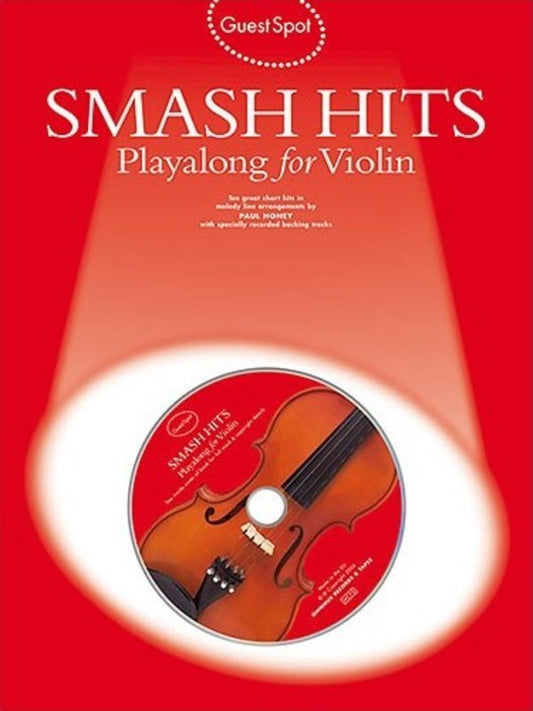 Guest Spot Smash Hits 2004 Violin Softcover Book/CD