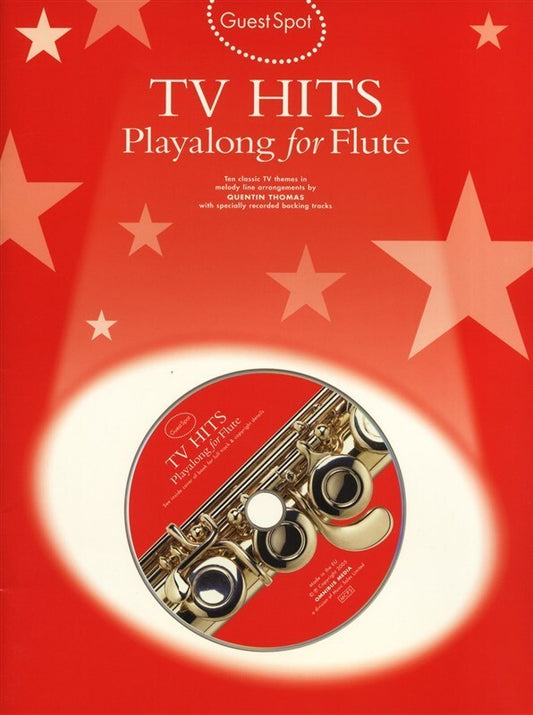 Guest Spot TV Hits Flute Softcover Book/CD
