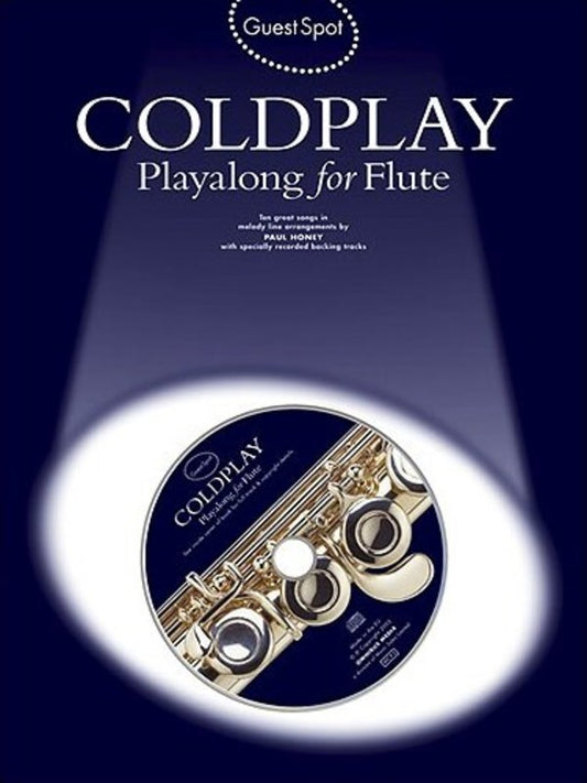 Guest Spot Coldplay Flute Softcover Book/CD