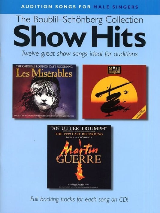 Audition Songs Male Show Hits Book/CD