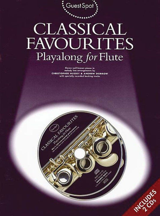 Guest Spot Classical Favourites Flute Playalong Book