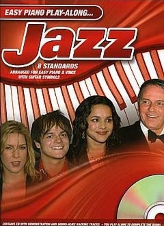 Easy Piano Playalong Jazz Softcover Book/CD
