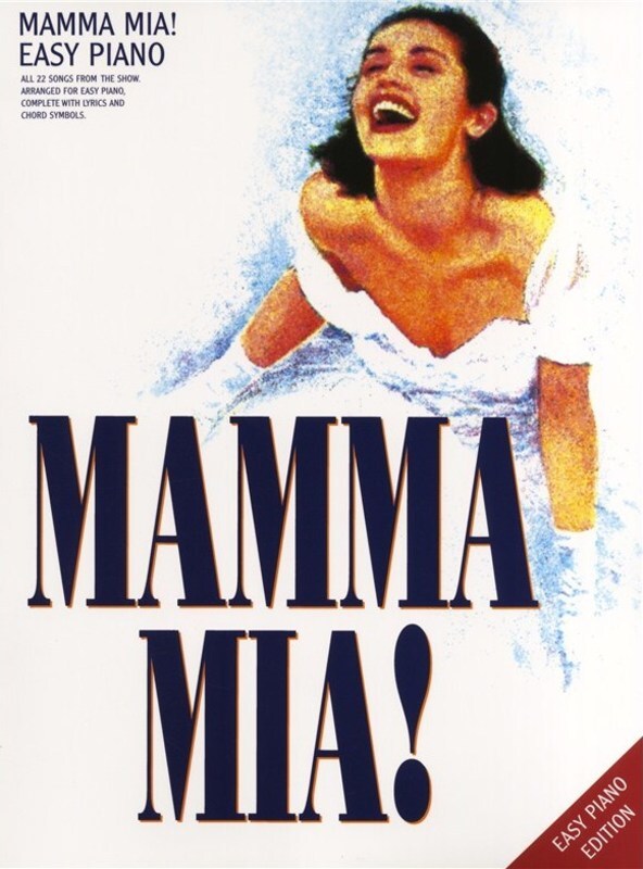 Mamma Mia Easy Piano (Softcover Book)