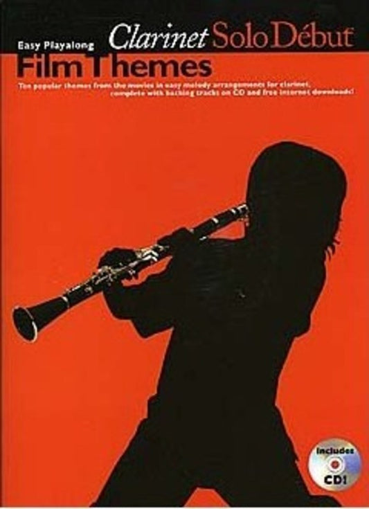Solo Debut Film Themes Clarinet Softcover Book/CD