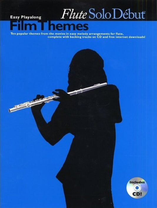 Solo Debut Film Themes Flute Softcover Book/CD