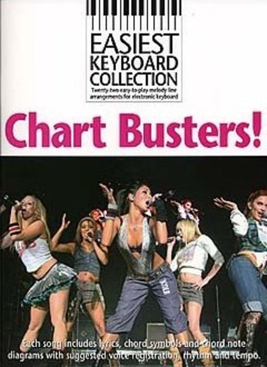 Easiest Keyboard Coll Chart Busters (Softcover Book)