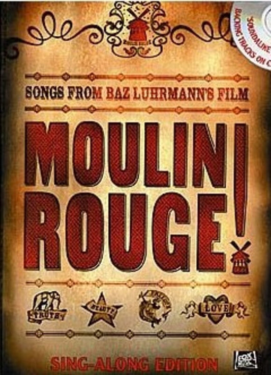 Moulin Rouge Singalong Softcover Book/CD